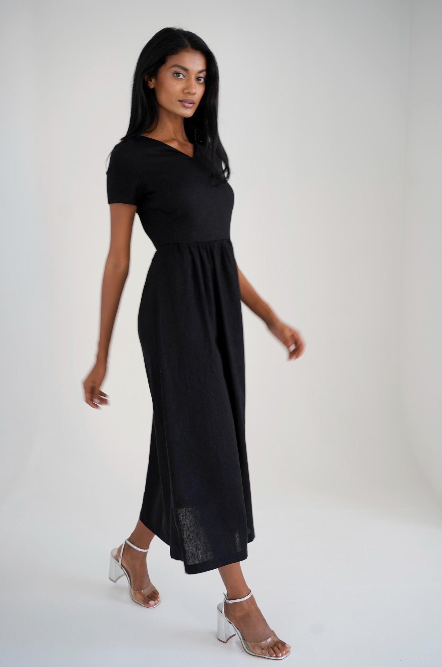 Maxi Linen Dress, Summer Maxi Dress, Linen Dress for Women, Black Maxi Dress, Natural Linen Dress, Plus Size Linen Clothing, Casual Dress