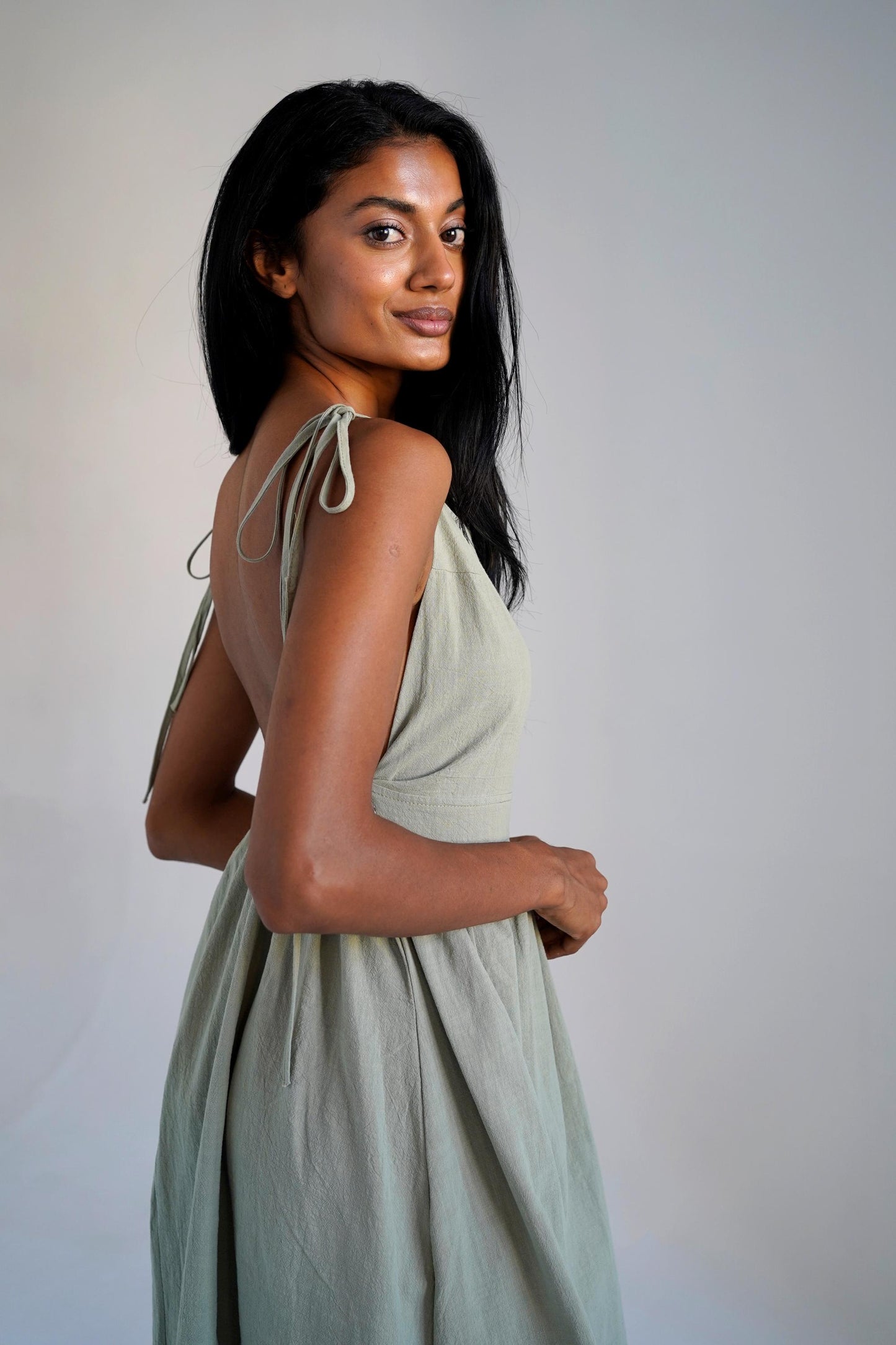 Summer Maxi Dress, Linen Dress for Women