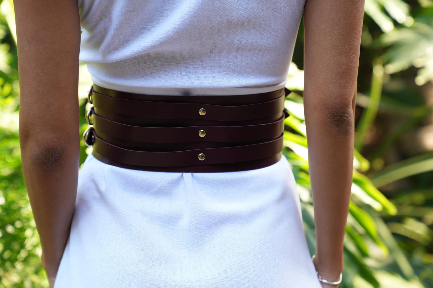 Waist Leather Belt, Leather Colar, Burning Man Outfit, Festival Fringe, Leather Harness, Leather Macrame, Rave Outfit, Cosplay, Day Zero