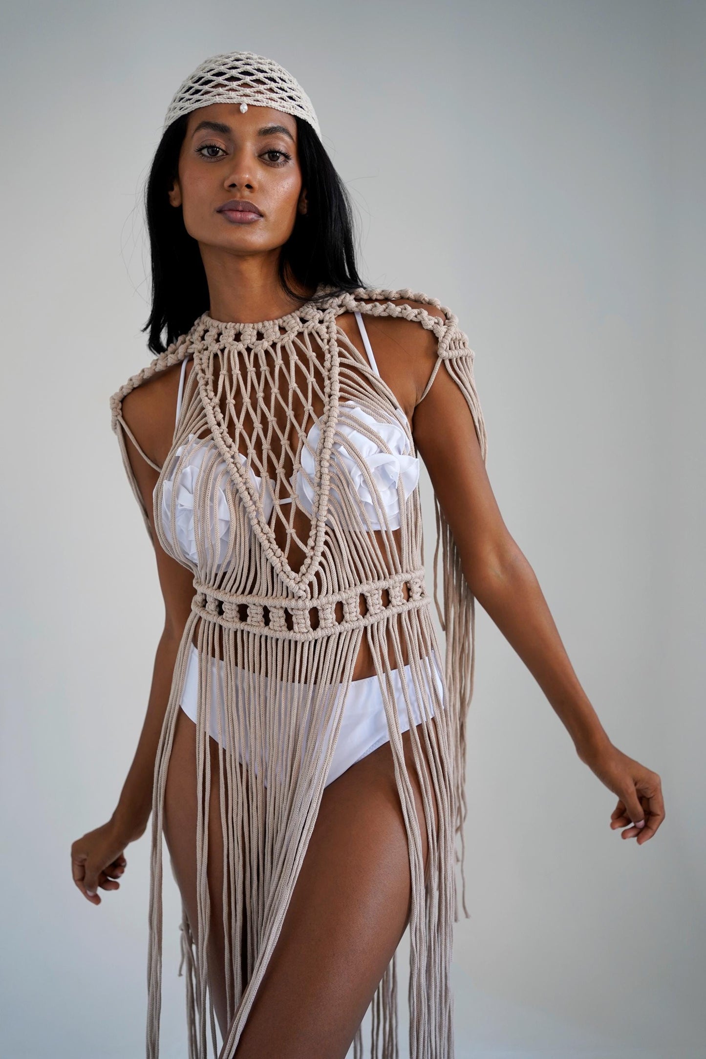 Festival Outfit, Macrame Dress, Goddess dress, Tulum Outfit, Rave outfit, Festival Burning Man Outfit, Boho Wedding Dress, Festival Clothing