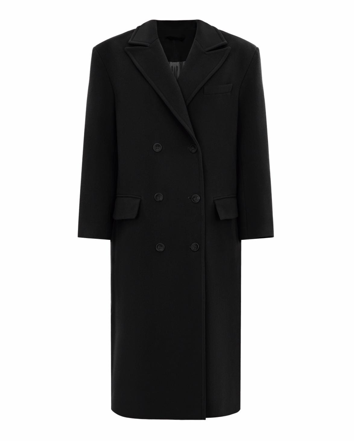 Black Wool Coat , Lined Warm Winter Coat, Oversized  Cashmere Wool Coat, Fall Belted Coat, Boyfriend Women Coat, Fall Coat, Wrap Overcoat