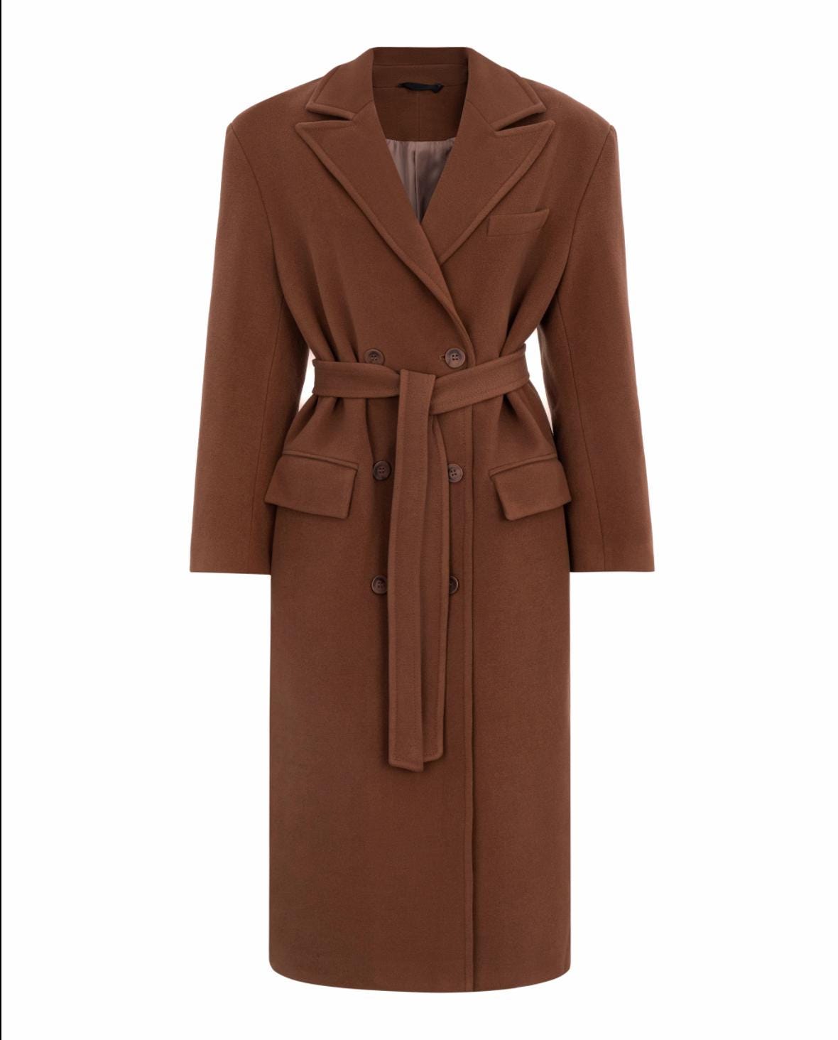 Camel Wool Coat, Lined Warm Winter Coat, Oversized Wool Coat, Fall Belted Coat, Women Maxi Coat, Fall Coat, Wrap Overcoat