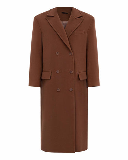 Camel Wool Coat, Lined Warm Winter Coat, Oversized Wool Coat, Fall Belted Coat, Women Maxi Coat, Fall Coat, Wrap Overcoat